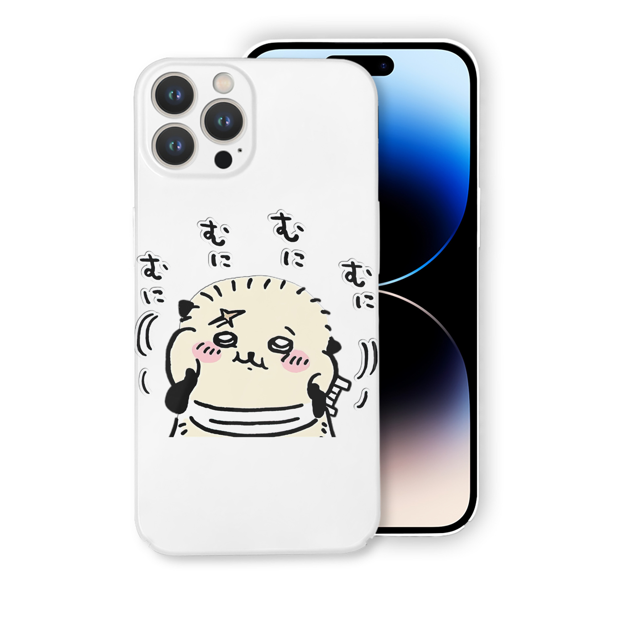 （画像用） ちいかわ ラッコ Chii-kawa Sea otter 【iPhone 14シリーズ対応】ハードケース